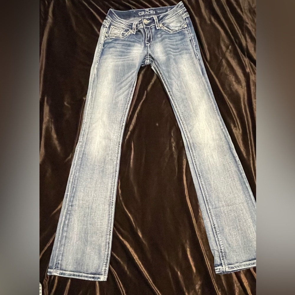 Grace In LA Bootcut Jean. Size 27. Worn two times - excellent condition.